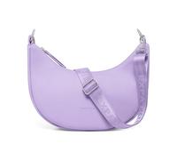 Expatrié Borsa a Tracolla Donna Viola - Lea Small - Borsa a Spalla Mezzaluna - Crossbody Moon Bag - Marsupio Rotonda in Pelle Vegana - Idrorepellente