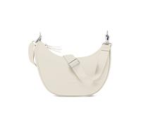 Expatrié Borsa a Tracolla Donna Crema - Lea Medium - Borsa a Spalla Mezzaluna - Crossbody Moon Bag - Marsupio Rotonda in Pelle Vegana - Idrorepellente