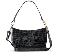 Expatrié Borsa a Tracolla Nera - Féline - Piccola Borsetta da Donna in Pelle Vegana per il Tempo Libero e il Lavoro - Elegante