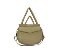Expatrié Shopper Bag Donna Verde - Poppy - Puffer Tote Bag - Borsetta Imbottita - Borsa a Tracolla Grande con Cerniera per l'Università, il Lavoro e il Tempo Libero - Borse Piumino di Nylon