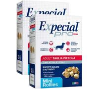 EXPECIAL PRO Dog Small Breed Biscotti Mini Rollies KIT RISPARMIO 2X300G