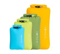 Exped - Confezione da 4 sacchetti impermeabili per la conservazione - Drybag Versa Bright Set in Nylon - rosso rosso