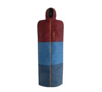 Exped DreamWalker - Sacco a pelo, cappotto e coperta indossabile 3 in 1, con materiali riciclati, per campeggio, escursionismo e uso quotidiano, bordeaux, M