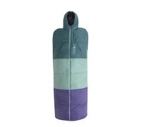 Exped DreamWalker - Sacco a pelo, cappotto e coperta indossabile 3 in 1, con materiali riciclati, per campeggio, escursionismo e uso quotidiano, colore: cipresso, taglia M