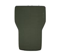 Exped MegaMat Auto - Materassino auto-gonfiante in schiuma per auto, 10 cm di spessore, letto da viaggio, compatto e leggero, mini pompa inclusa, verde militare (Moraine)