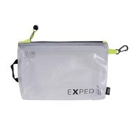 Exped Vista - Organizer A6, rete trasparente, grigio con accenti giallo neon