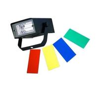 expelec - strobo con filtro 4 colori
