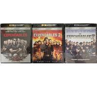 Expendables Trilogy 4K + Blu Ray + Digital Collection 1, 2, 3
