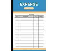 Expense Tracker: Daily Spending Tracker Organizer Log Book, Budget Planner and Money Management Ledger Notebook for Personal or Small Business (105 Pages 6x9 Inches)