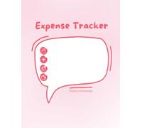 Expense Tracker for Two Years; 100 Pages; 8.5 in x 11 in; Daily spending, Income, Savings, Fixed expenses, Variable expenses, and Summary