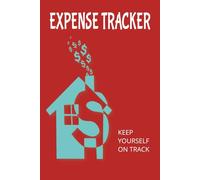 Expense Tracker: Keep yourself on track | 6 x 9 inches, 100 pages | Great Gift for the one staying on budget