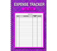 EXPENSE TRACKER Log Book: Simple Budget Planner & Daily Spending Log | Money Management Ledger for Personal Finance & Small Business (A5, 105 Pages)