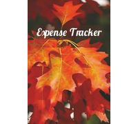 Expense Tracker: Log book to track and organize expenses | Manage your spending | 6" x 9" notebook | 50 pages