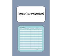 Expense Tracker Notebook: A Simple Monthly Expense & Savings Organizer for Financial Planning, Money Management, and Debt Tracking