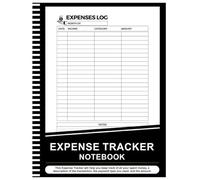 Expense Tracker Notebook: Daily Spending Tracker Bill Organizer, Money Management Ledger for Personal or Small Business Use, The 4-Year Guide for Families & Money Managers