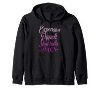 Expensive Difficult And Talks Back Felpa con Cappuccio