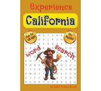Experience California Word Search: Word Search with Easy to Read Print about Experiencing California and more | 6x9 inches, 110 pages | 50+ puzzles ... Gift for Vacations, Holidays, and Free Times