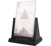 Experimental Dalton Board, Dimostrazione statistica della distribuzione della probabilità con curva a campana, per insegnamento in i fisica