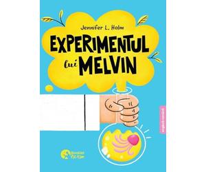 Experimentul lui Melvin - Jennifer L. Holm, Booklet Fiction, Editie bilingva engleza-romana