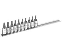 Expert 0.6cm Drive Punta Torx Presa Set 10 Pezzi TX6 A TX30 su Un Binario