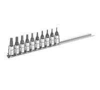 Expert 0.6cm Drive Punta Torx Presa Set 10 Pezzi TX6 A TX30 su Un Binario