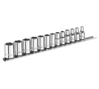 Expert 0.6cm Guida Metrica Presa Set 13 Pezzi Cromo Singolo Esagono BRIE194675B