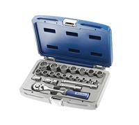 Expert 1cm Drive Hex Bi Presa & Set Accessori 22 Pezzi Metrico BRIE031805B