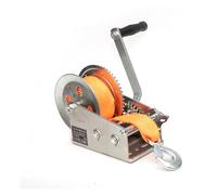 Expert - Argano a mano compatto da 500 kg, con 3 cinghie di resistenza alla rottura, per sollevamento di carichi pesanti, ideale per campeggio fai da te e uso all'aperto