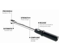 Expert Chiave dinamometrica 1/4'' 5-25Nm