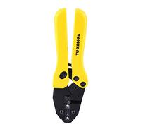 Expert Crimping Tool | Chrome Alloy Steel Jaws for RG Cables 55-400 | Ratcheting Wire Crimper Pliers for Electricians/Mechanics/DIY | 580g Ergonomic Grip