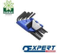 EXPERT FACOM E113929 Set da 9 pz brugole chiavi maschio corte esagonale metriche