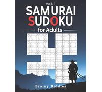 EXPERT LEVEL Samurai Sudoku: Think Human (Vol. 1): 50 Elite Overlapping Logic Challenges for Adults: The Antidote to Digital Passivity and Cognitive Friction Loss