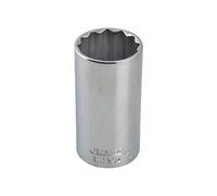 Expert Metrico 18mm Bi-Esagonale Presa Profonda 1.3cm Drive Cromato BRIE117284B