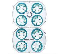 Expert Predator Kit de arandelas para carretes de hilo de pescar 8 uds. - Kit di rondelle per bobine di filo da pesca 8 pz. adulti unisex, green, 45x13 mm -