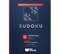 Expert Sudoku Puzzles for Adults - Large Print: 400 Ultra-Challenging Puzzles with Step-by-Step Online Solutions