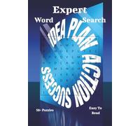 Expert Word Search Book: Word Searches with Easy to Read Print about everything Expert word searches | 6x9 inches, 110 pages | 50+ Puzzles.