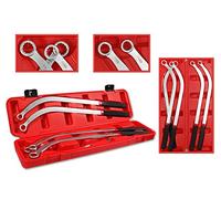 EXPERTSHOP Chiavi tendicinghia poligonali per dadi puleggia set 5 pz 13 15 16 17 19 mm