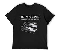 ExpIution Hammond Organ B3 Men's T Shirt Black XL