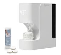 Explcior Hot Face Towels Machine, Automatic Disposable Compressed Towel Heater, 55°c Constant Temperature Towels Wamer, 5-Second Warming, Portable Towel Steamer for Facials, Smart Voice Alerts
