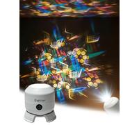 Explcior LED Starry Ocean Projector Night Light Galaxy Holographic Dynamic Rotating Wave Projection Sea Life Bedroom Ceiling Lamp HD Plug Home Decor Ambient Gift for Adults Room