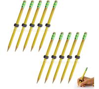 Explcior Matita for Adhd - Matite Sensoriali Con Filettatura for Adhd E Ansia, Matita Antistress Con Dado Scorrevole, Strumento Sensoriale Silenzioso for Alleviare Lo Stress(10pcs)