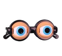 Explcior Winking Glasses,Crazy Blinking Kinetic Crazy Eyes Glasses,Kids Pull-String Blinking Glass for Halloween,Birthdays,Cosplay(#c)