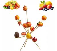 Exploding Fruit Bowl - Fireworks on the Dinner Table, Art Floating Fruit Display,Creative Metal Tiered Fruits Stand,360° Ventilation Keeps Fresh,Kitchen Dining Table Centerpiece Decor
