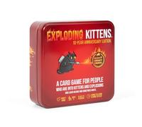 Exploding Kittens 10th Anniversary Collectible Tin 2-5 Players, Ages 7+