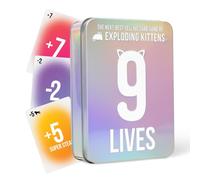 Exploding Kittens 9 Lives Tin: By, 2-6 Players, Age 7+ Card Game