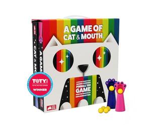 Exploding Kittens - A Game of Cat & Mouth - Fling, Score, and Win! - 2 Player Mini Arcade Game - Pinball Like Toy - Great