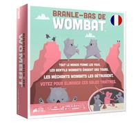 Exploding Kittens | ASMODEE | Branle-Bas de Wombat | Versione Francese | DA 7ANNI | 3-6 GIOCATORI | 15-30 MINUTI