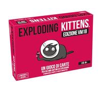 Exploding Kittens Asmodee EDIZIONE VM18 - Gattini Esplosivi Decisamente Sopra le Righe - Party Game per Adulti - Carte da Gioco Esclusiva Amazon - 2-5 Giocatori - 18+ Anni - Ed. in Italiano