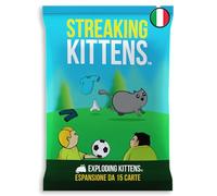 Asmodee: Streaking Kittens, Espansione Gioco di Carte Exploding Kittens, Edizione in Italiano