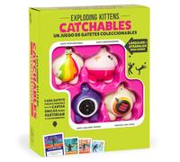 Exploding Kittens | Catchables Core Pack | Gioco da Tavolo per Adulti e Famiglie | Lanciali e Attrali per Vincere | A partire da 8 Anni | Da 2 a 4 Giocatori | 10 Minuti per Partita | Italiano